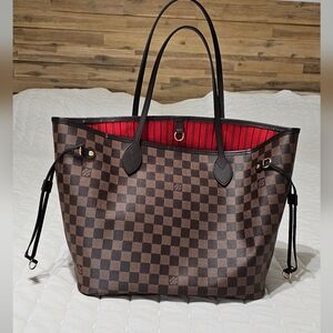 SOLD Louis Vuitton Neverfull MM Damier Ebene